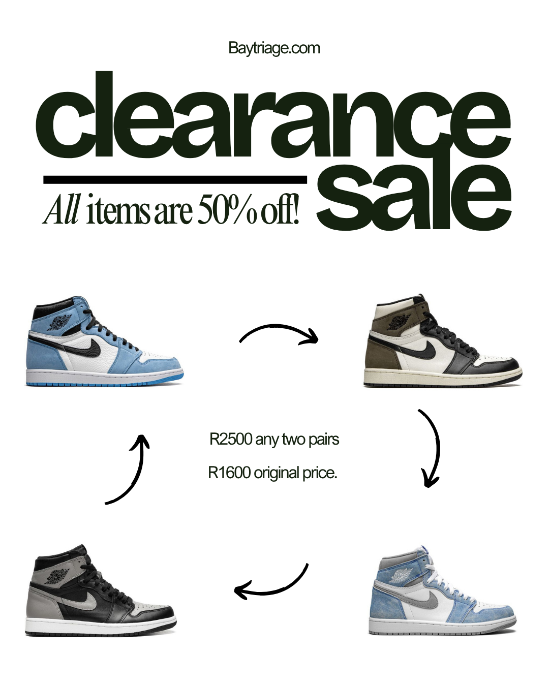 CLEARANCE SALE