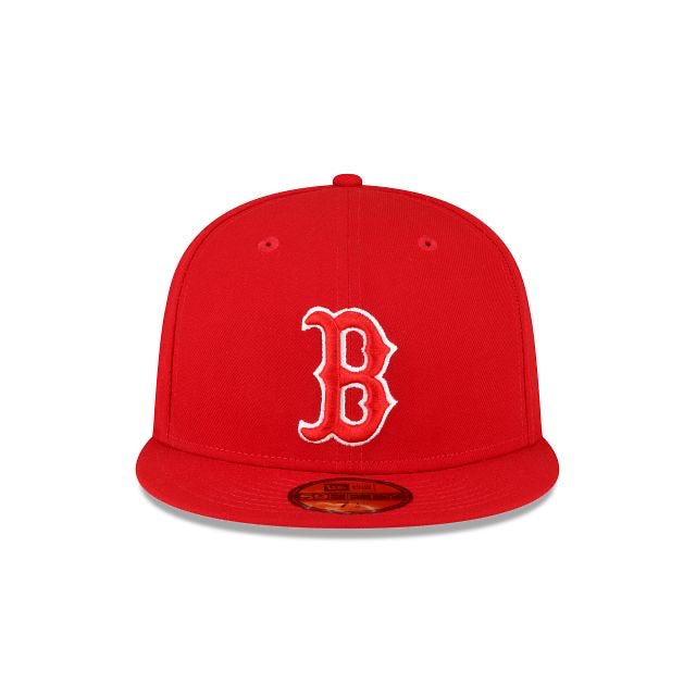 Red Boston cap