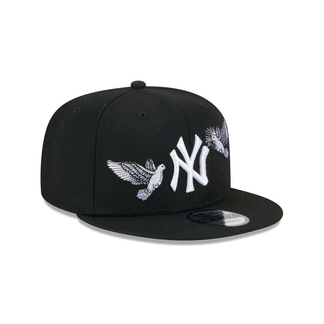 Black New York Yankees Green Bottom Peace New Era 9FIFTY Snapback