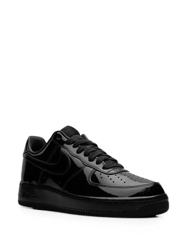 NIKE AIR FORCE 1 LOW '07 BLACK PATENT LEATHER