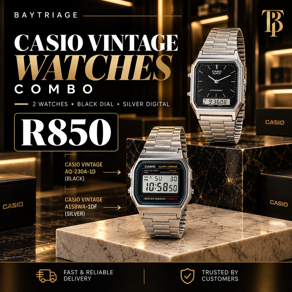Casio Watch Combo Deal
