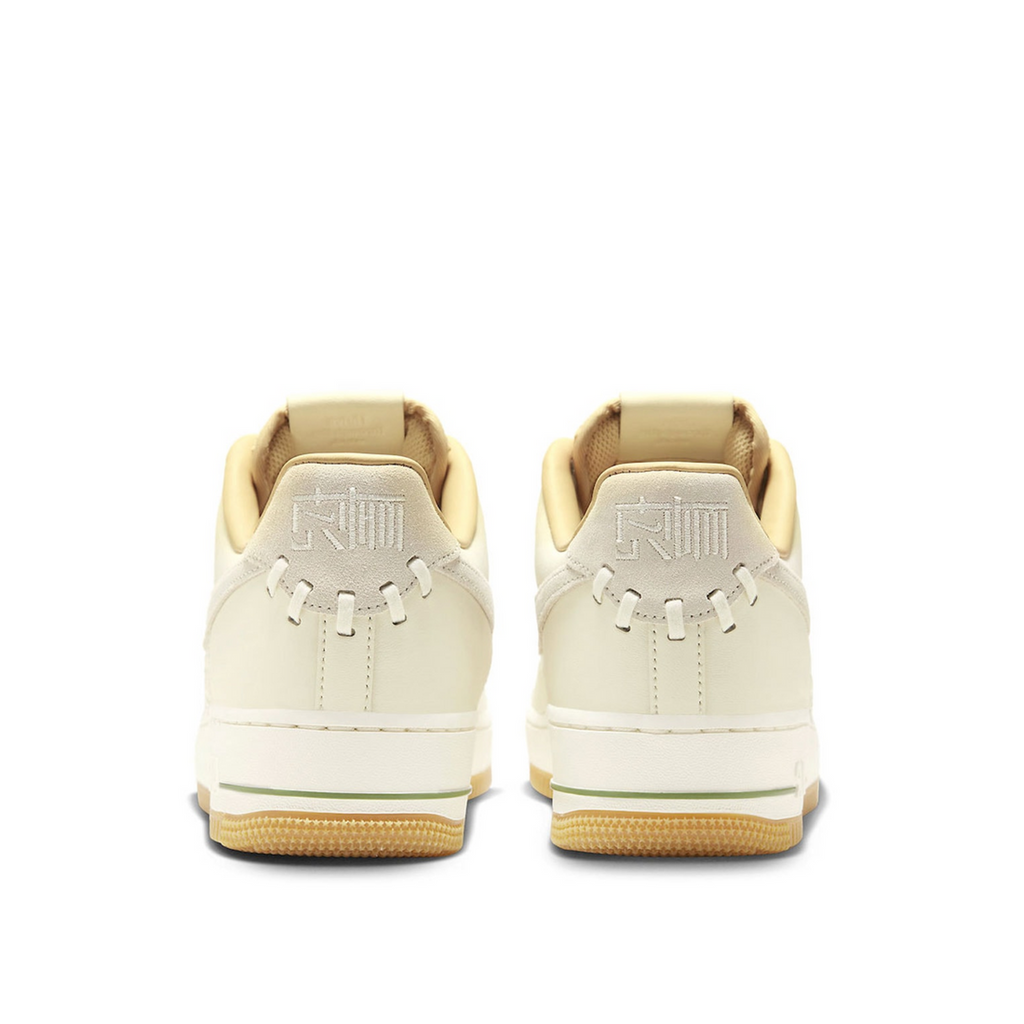 Nike Air Force 1 Low "NAI-KE" Sneakers – Cream Woven