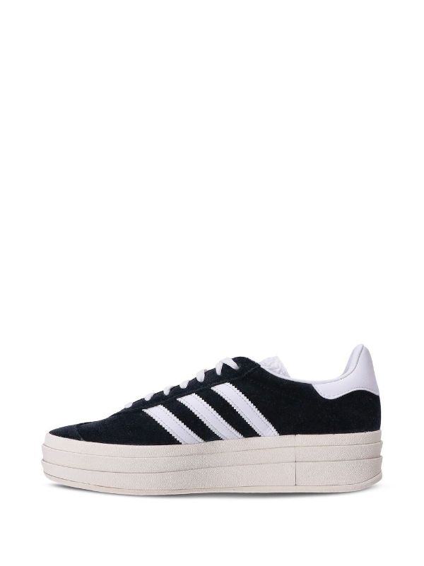 Adidas Gazelle black/white Bold platform