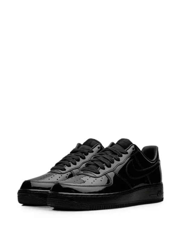NIKE AIR FORCE 1 LOW '07 BLACK PATENT LEATHER