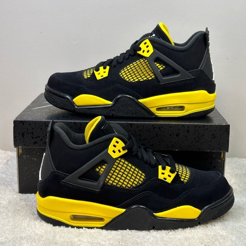 Jordan retro 4s yellow thunder