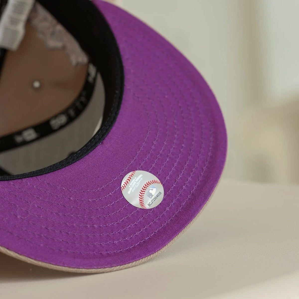 New Era San Diego Padres 1998 World Series 59FIFTY Fitted Cap – Camel/Sparkling Grape