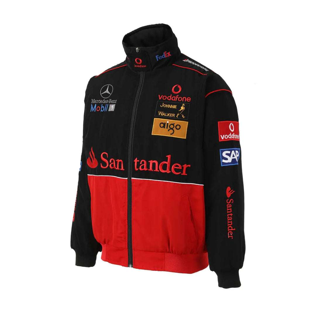 Mercedes F1 Racing Jacket - Red