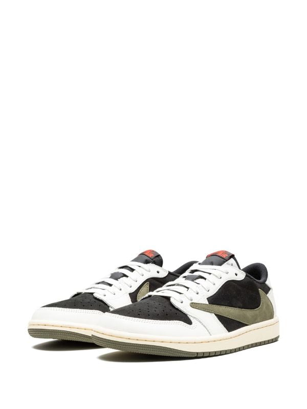 Travis Scott Air Jordan 1 Low OG "Olive" sneakers