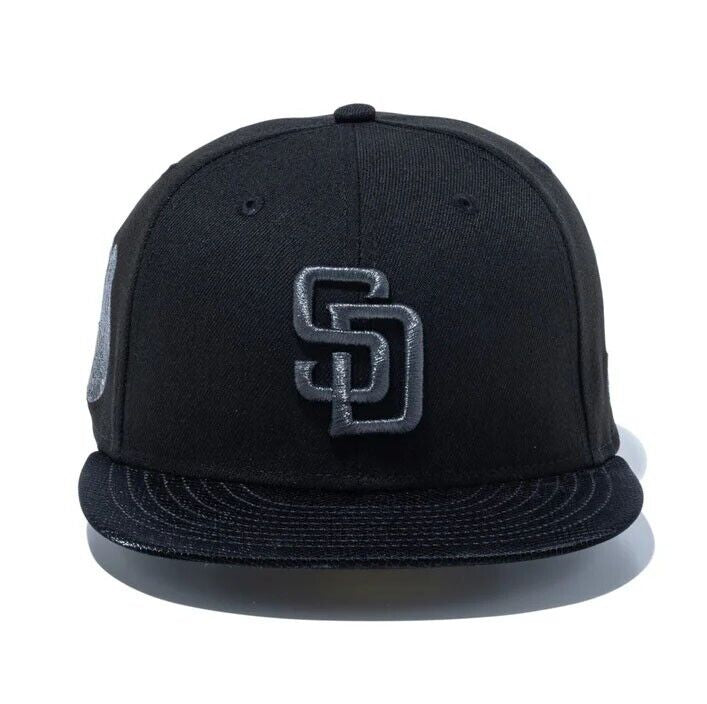 New Era San Diego Padres Black Snake 59FIFTY Fitted Cap