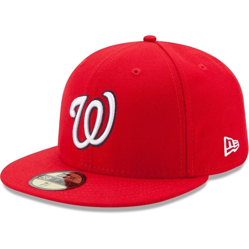New Era Washington Nationals 59FIFTY Fitted Cap – Red