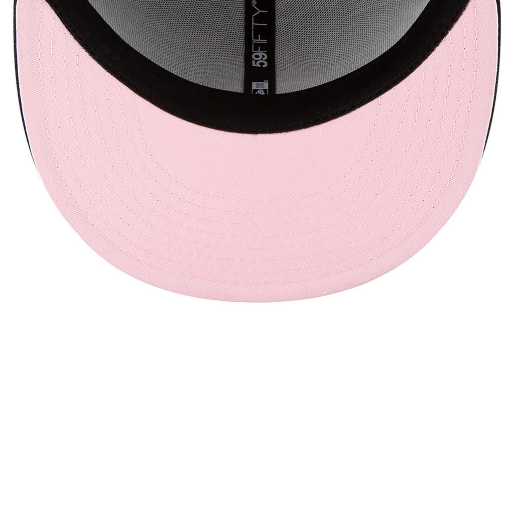 New Era Los Angeles Angels Side Patch Bloom 59FIFTY Fitted Cap – Navy