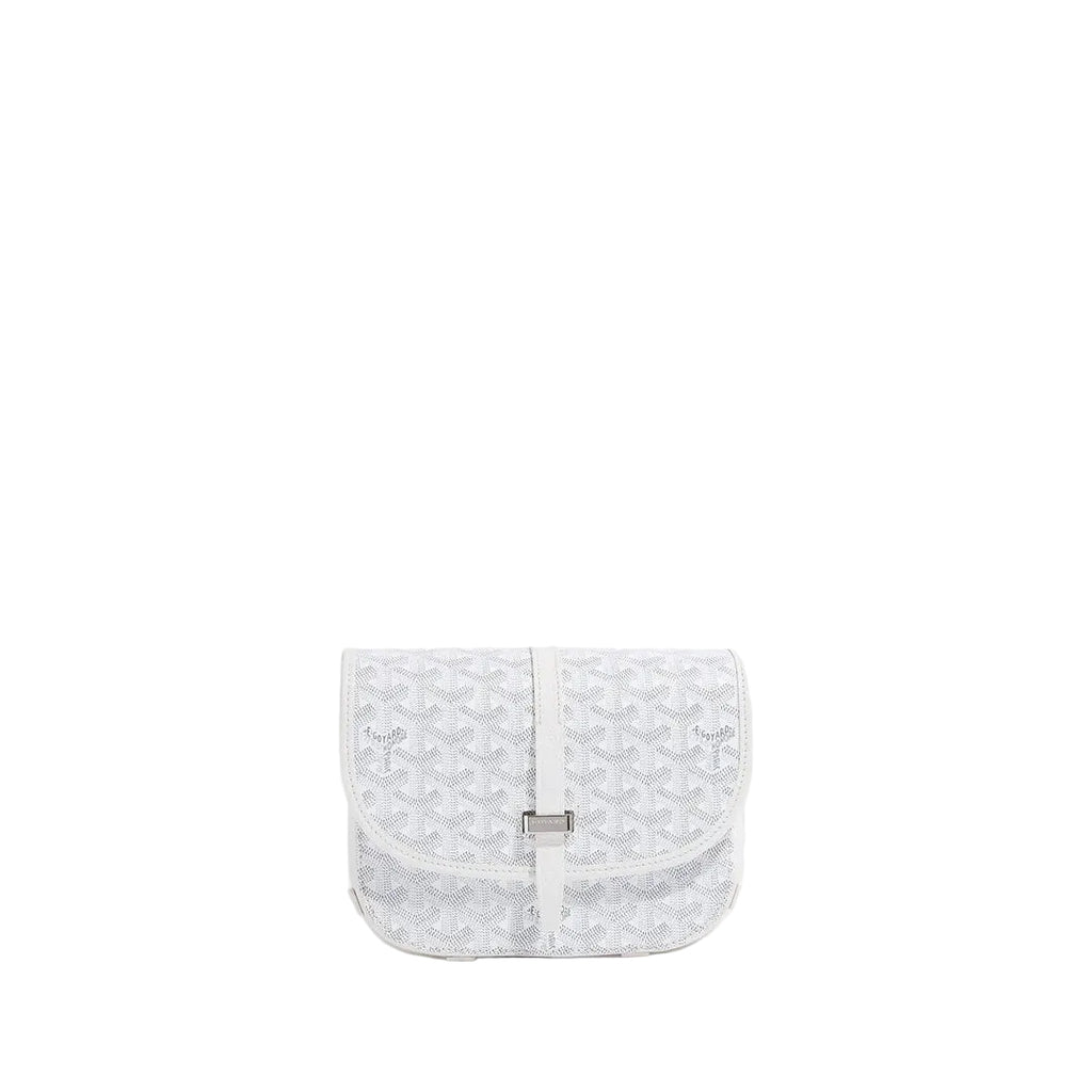 GOYARD BELVEDERE PM “WHITE”