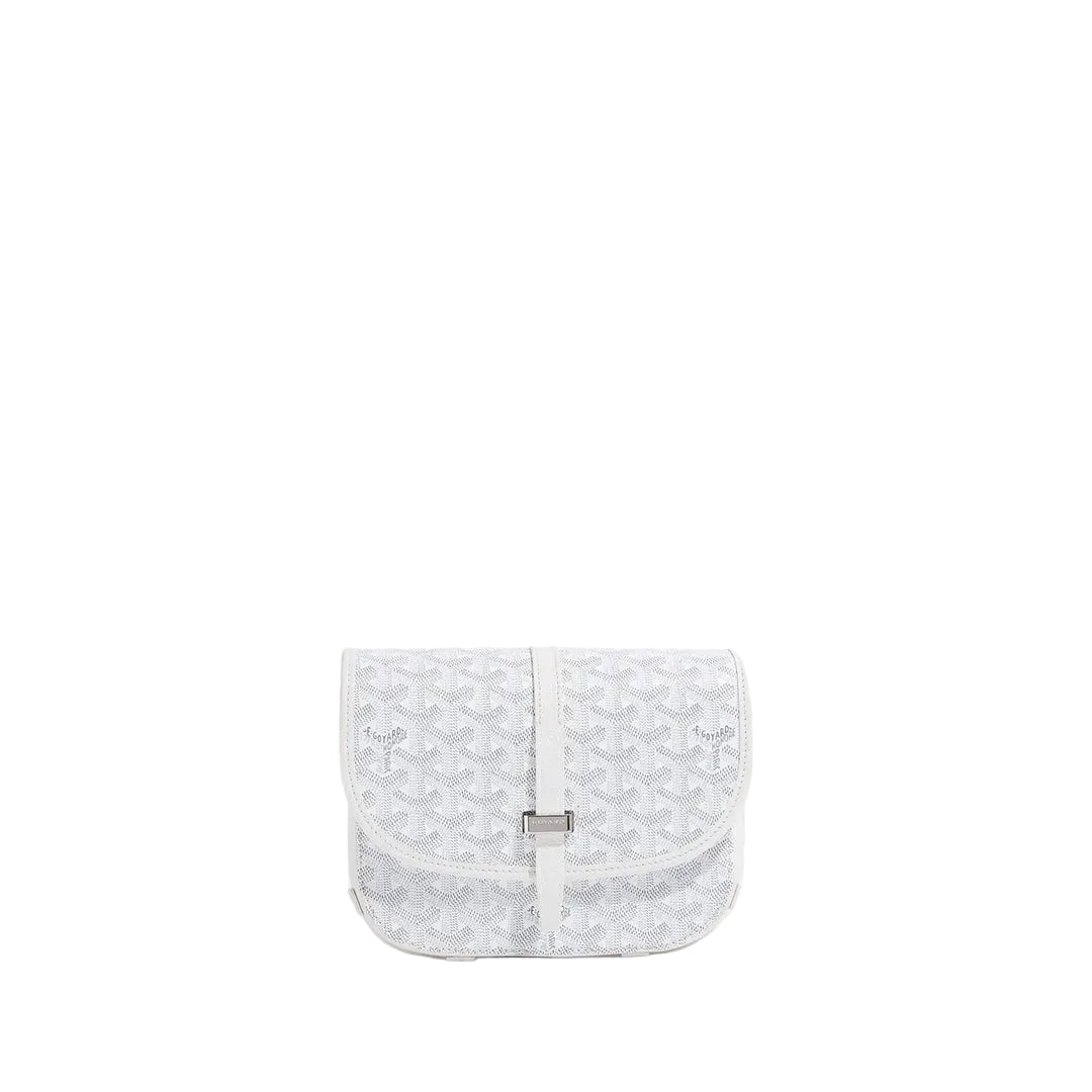 GOYARD BELVEDERE PM “WHITE”