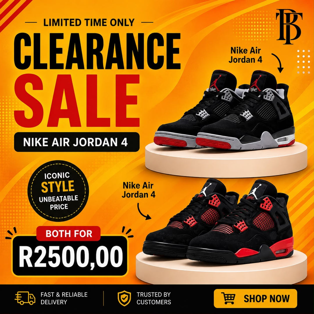 Two Jordan 4s Combo Deal
