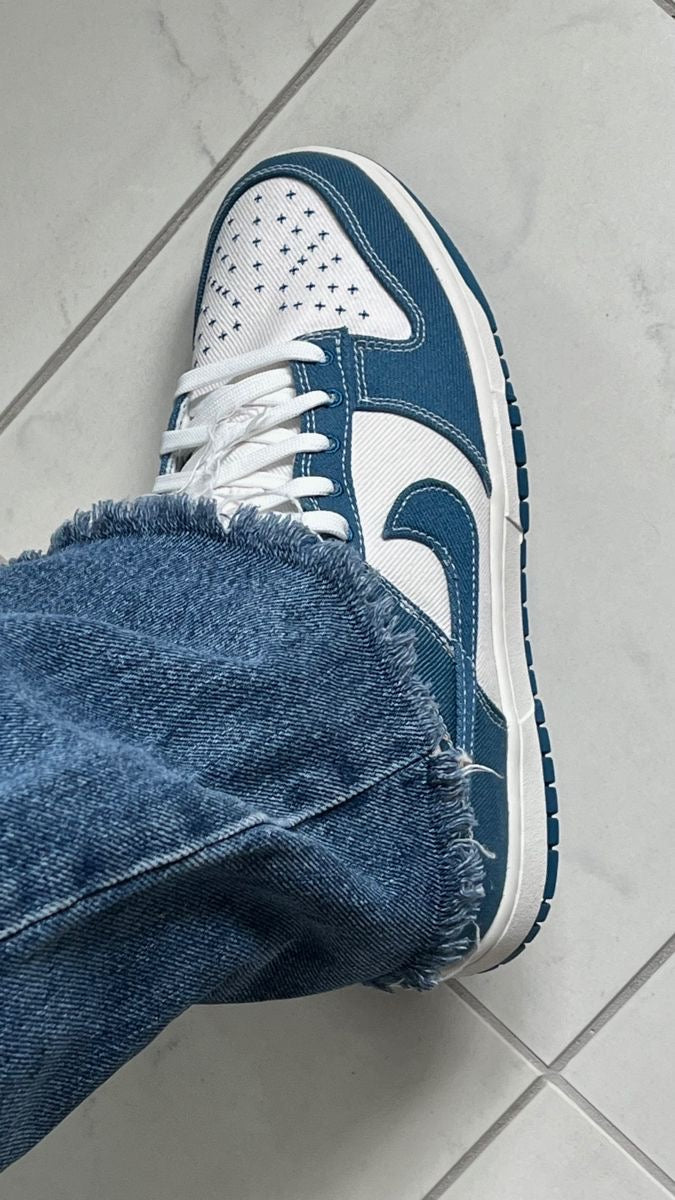 Dunk Low Shashiko "Industrial Blue" sneakers