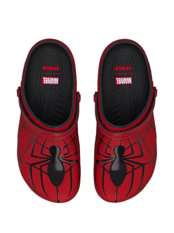 spider classic crocs
