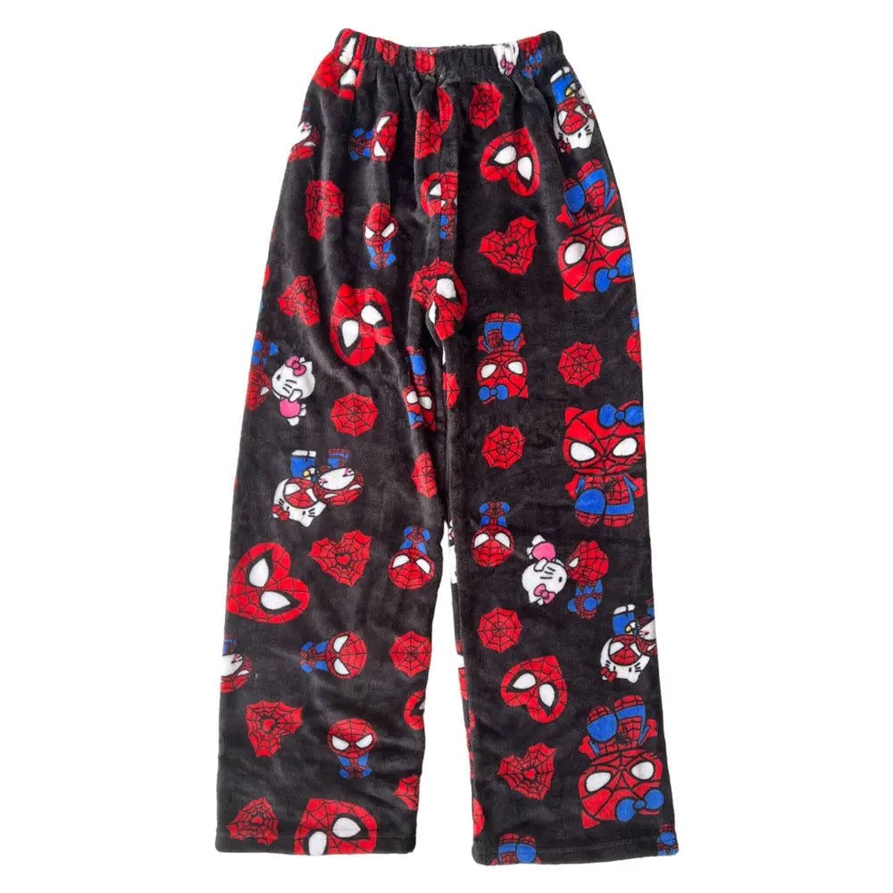 Super comfortable hello kitty X Spider-Man  pyjama pants