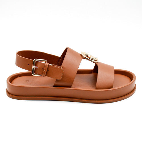 Polo Moulded Unit Trim Sandal - Brown