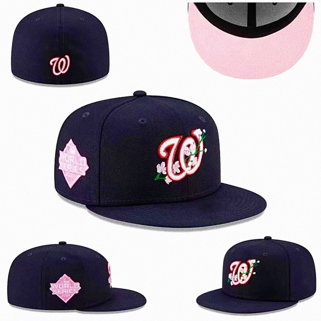 Washington nationals with flowers