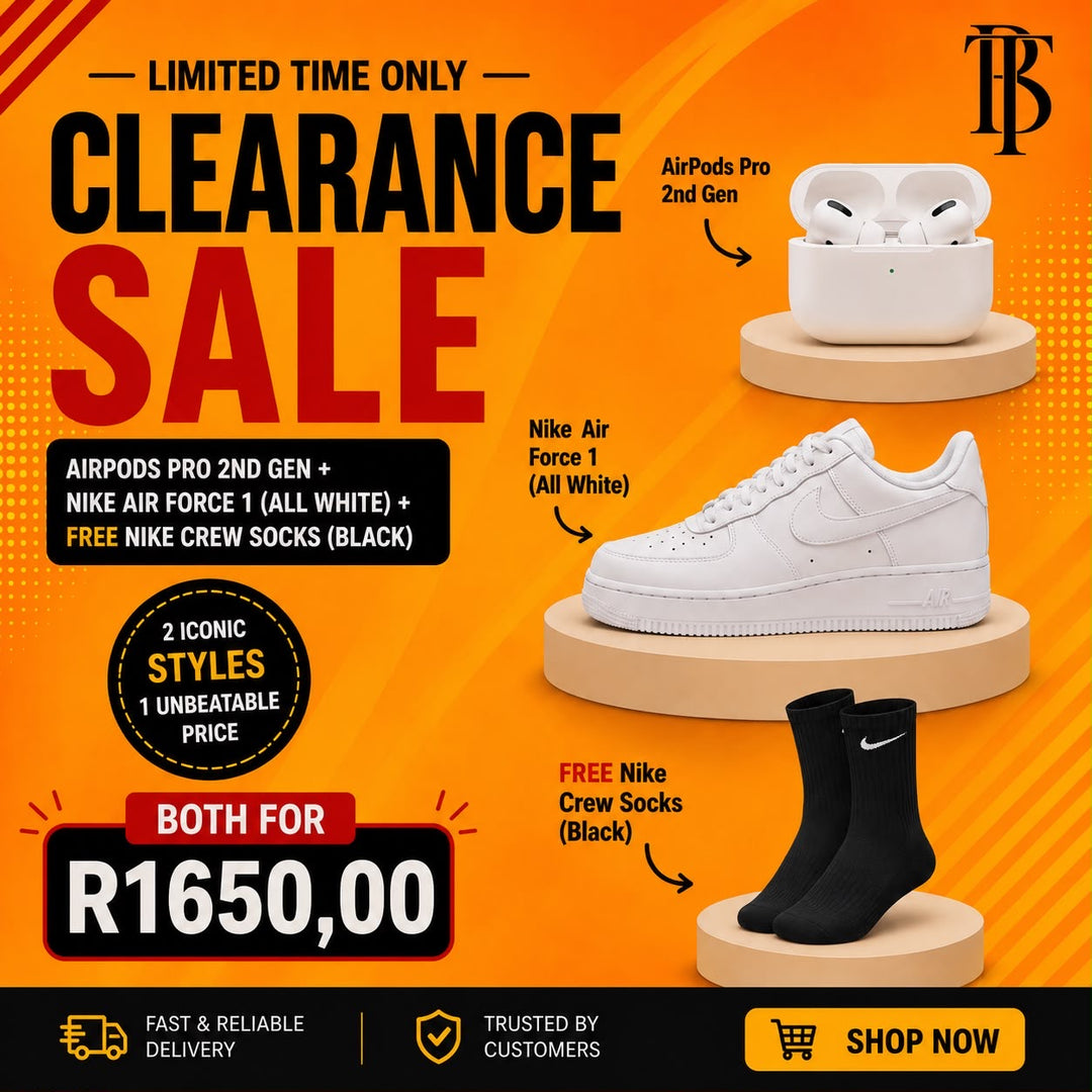 Air Pods 2nd Gen & Air force 1s & FREE Nike socks “MASSIVE DEAL”
