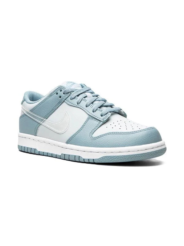 Nike Dunk Low "Clear Swoosh/Blue" sneakers