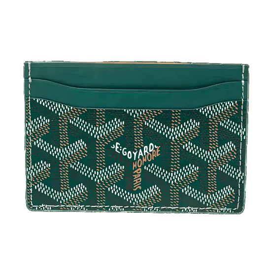 GOYARD SAINT-SULPICE CARD WALLET “GREEN”