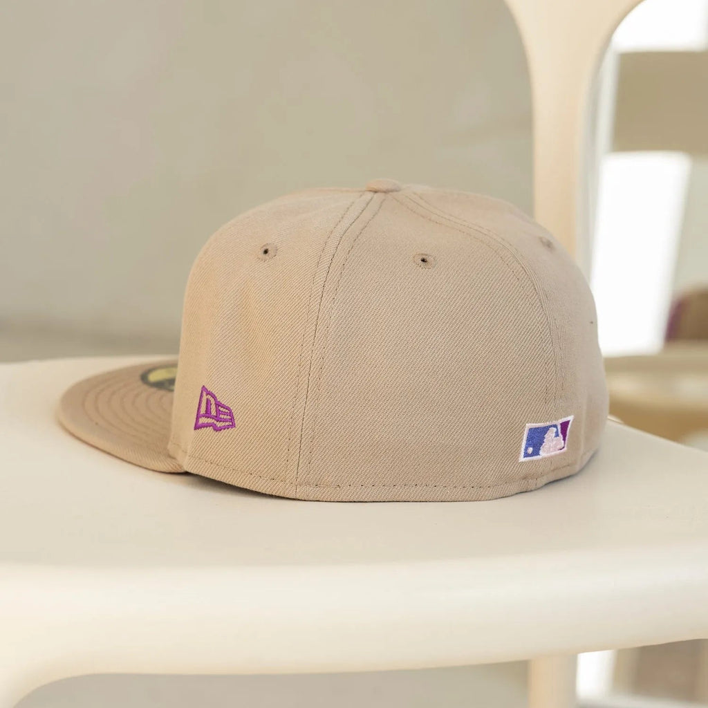 New Era San Diego Padres 1998 World Series 59FIFTY Fitted Cap – Camel/Sparkling Grape