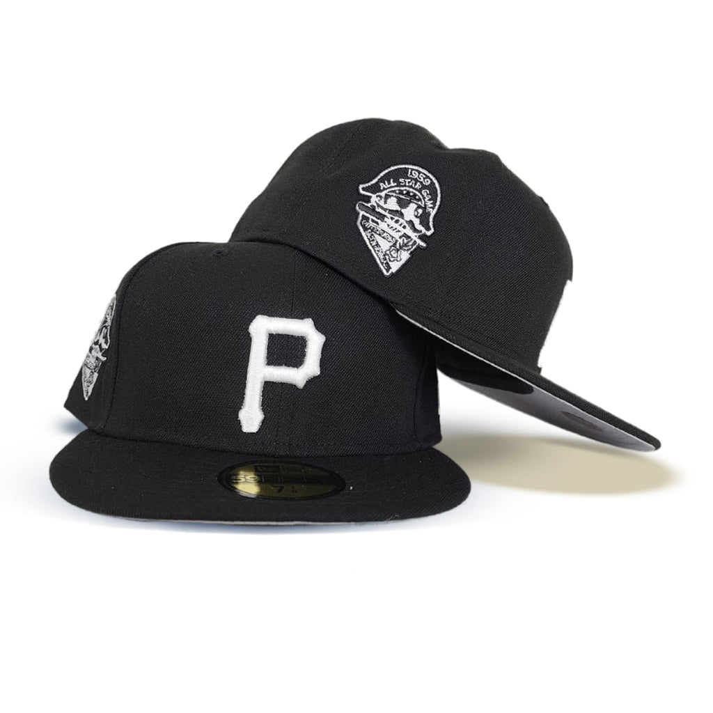 New Era Pittsburgh Pirates 1959 All-Star Game Side Patch 59FIFTY Fitted Cap – Black