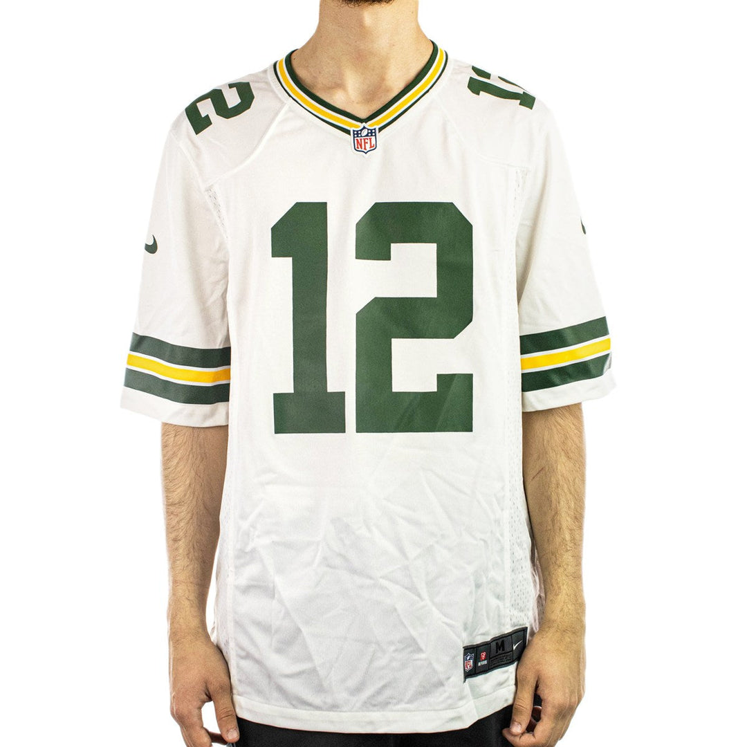 NFL GREEN BAY PACKERS AARON RODGERS #12 ROAD GAME JERSEY