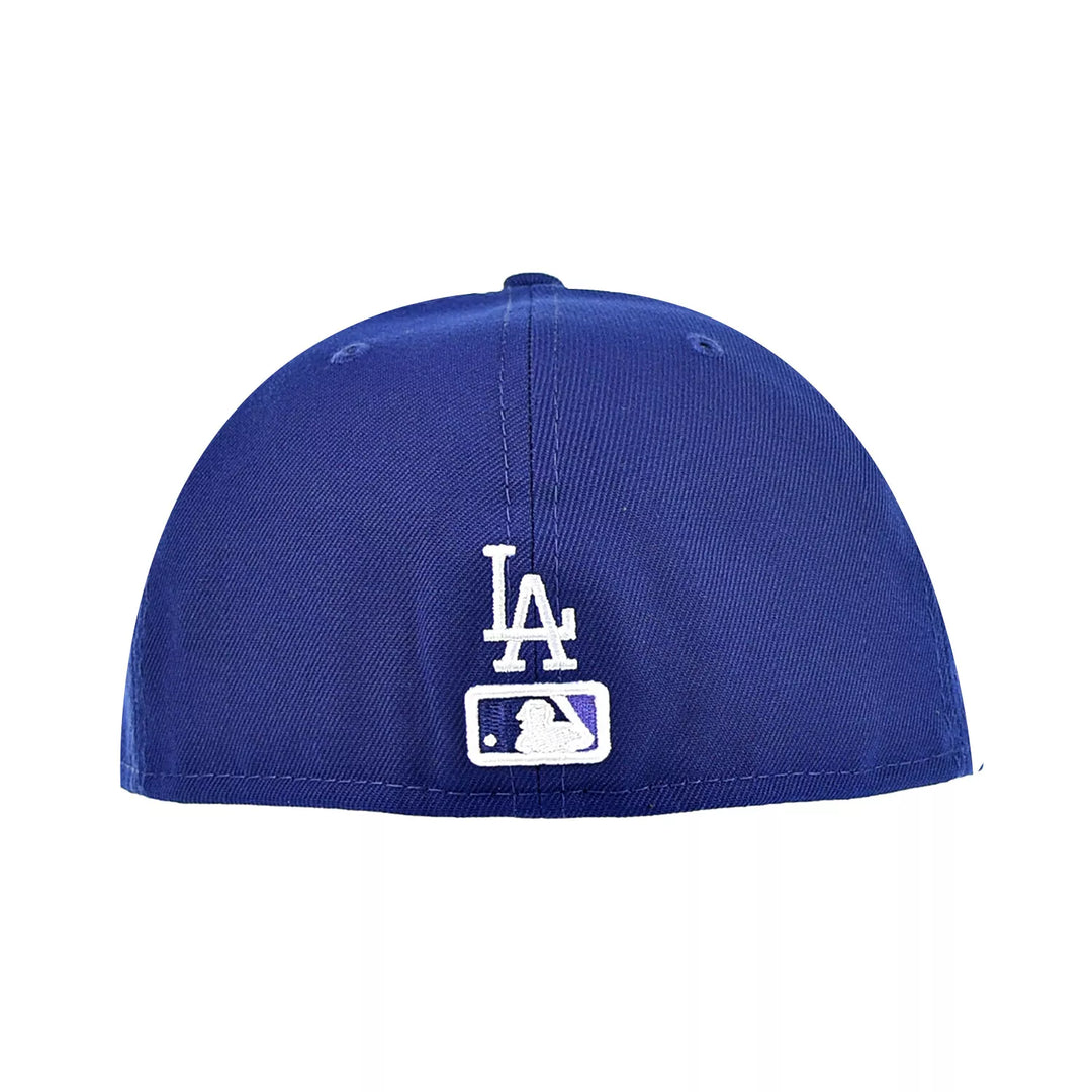 New Era Los Angeles Dodgers Side Patch Bloom 59Fifty Men's Fitted Blue-Purple