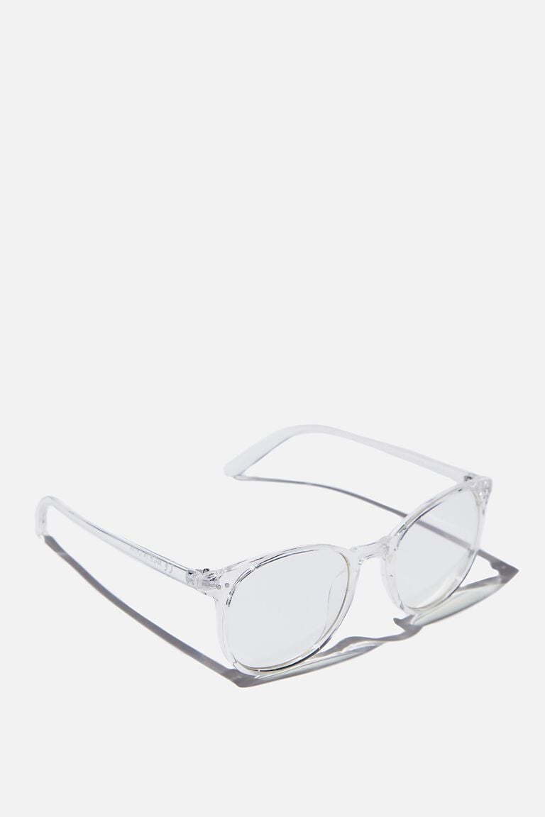 Blue Light Blocking Nerd Glasses – Clear