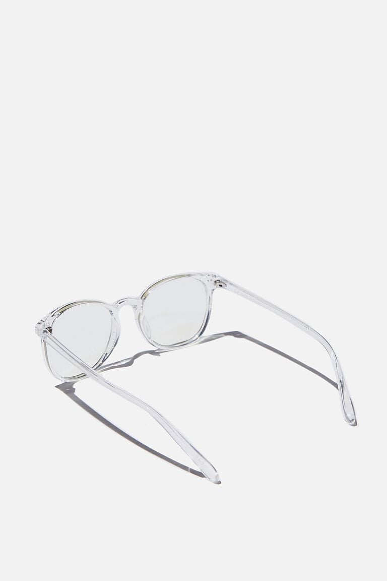 Blue Light Blocking Nerd Glasses – Clear