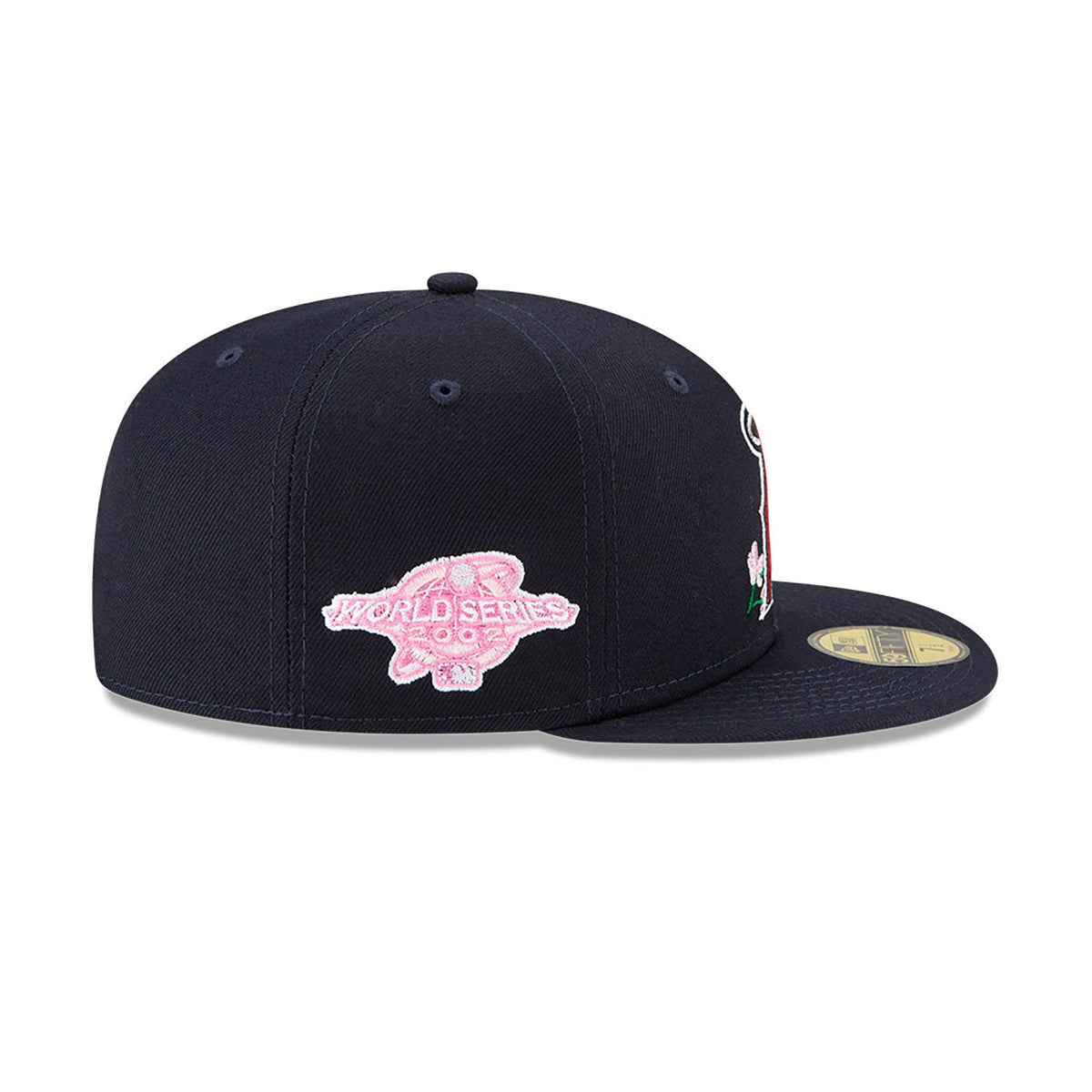 New Era Los Angeles Angels Side Patch Bloom 59FIFTY Fitted Cap – Navy