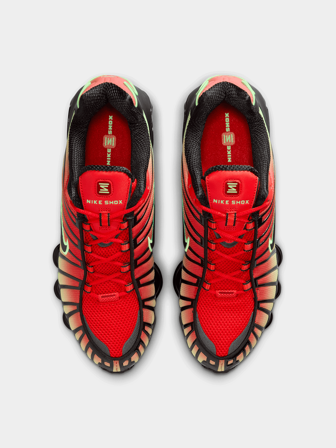 Nike Men's Shox TL Light Crimson/Green
