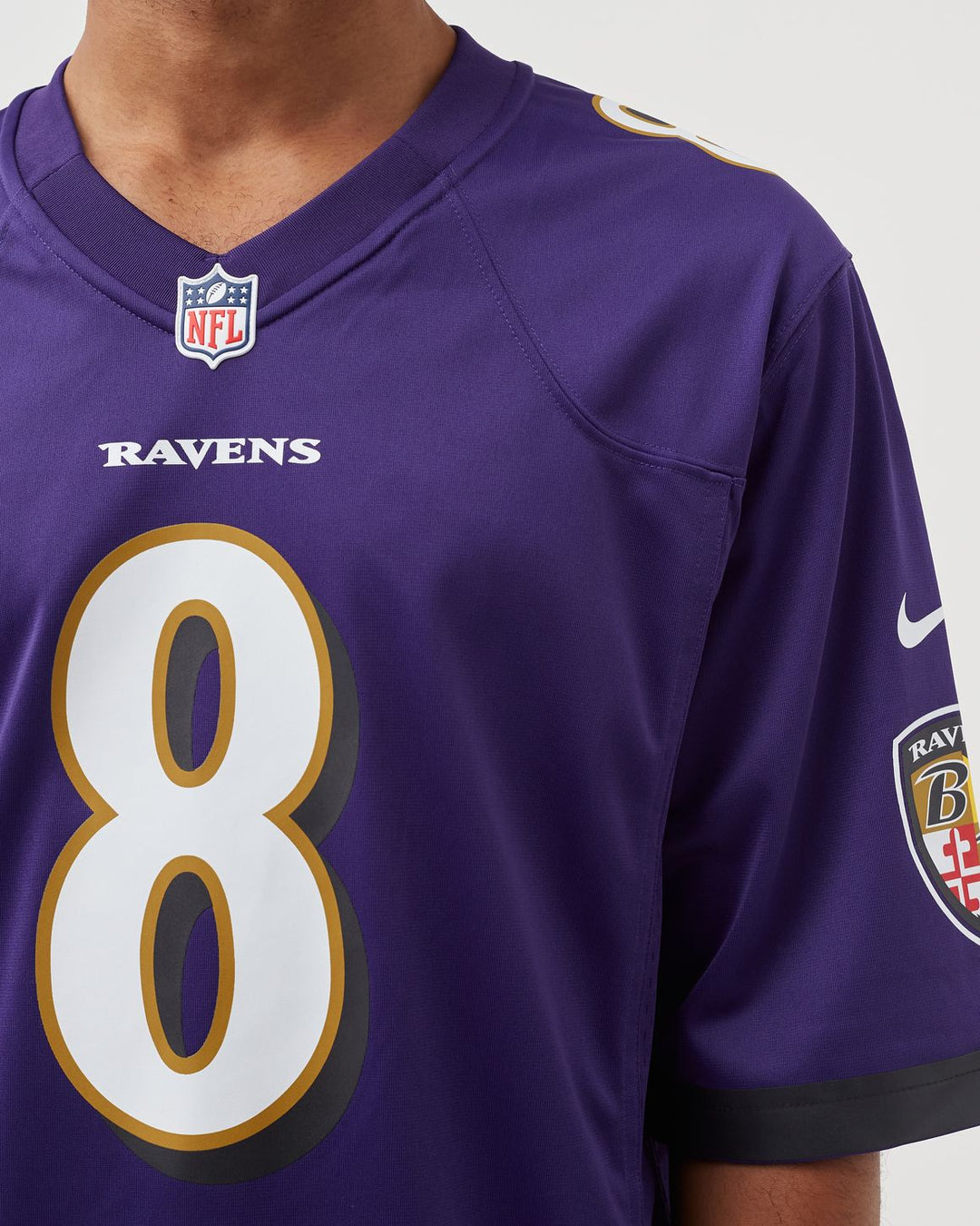 NFL BALTIMORE RAVENS LIMITED HOME JERSEY - LAMAR JACKSON