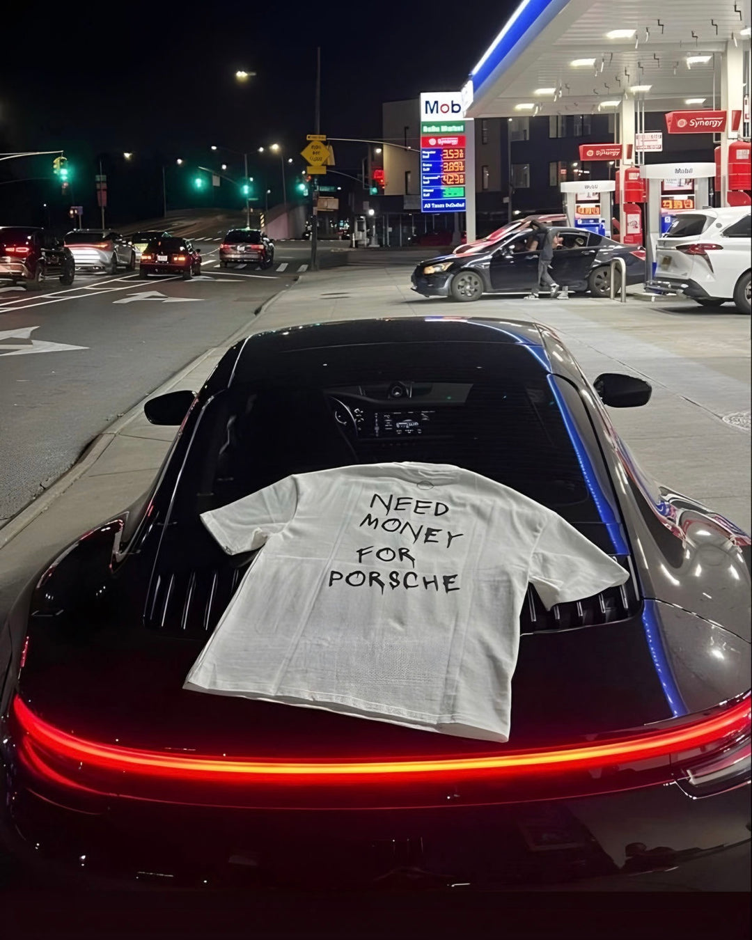 Need money for Porsche graphic tee (pre-orders)