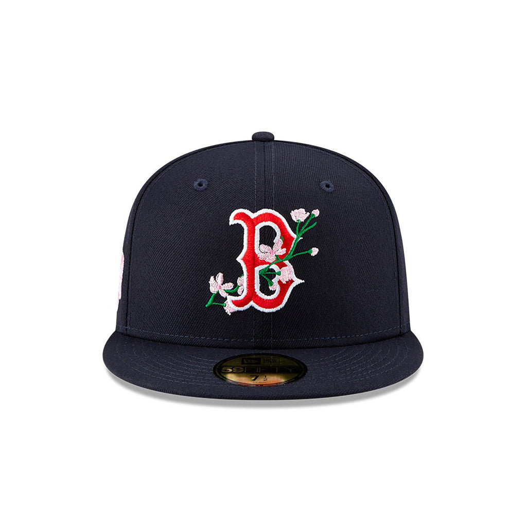 New Era Boston Red Sox 59FIFTY Bloom Fitted Cap – Navy