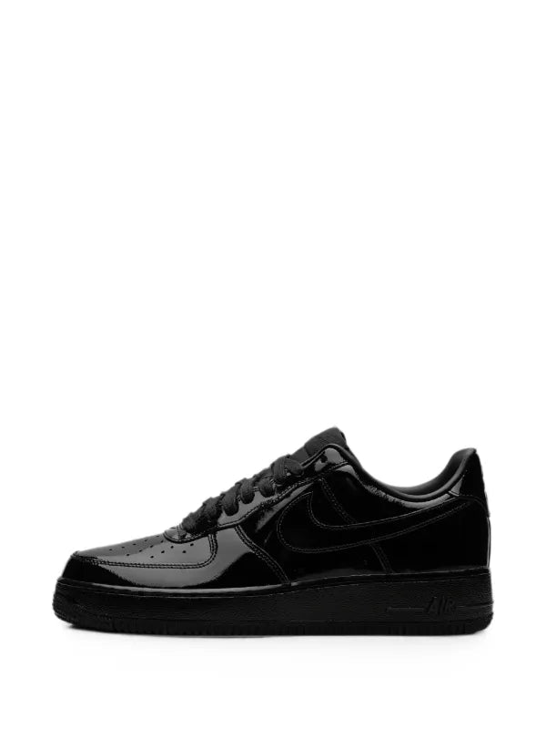 NIKE AIR FORCE 1 LOW '07 BLACK PATENT LEATHER