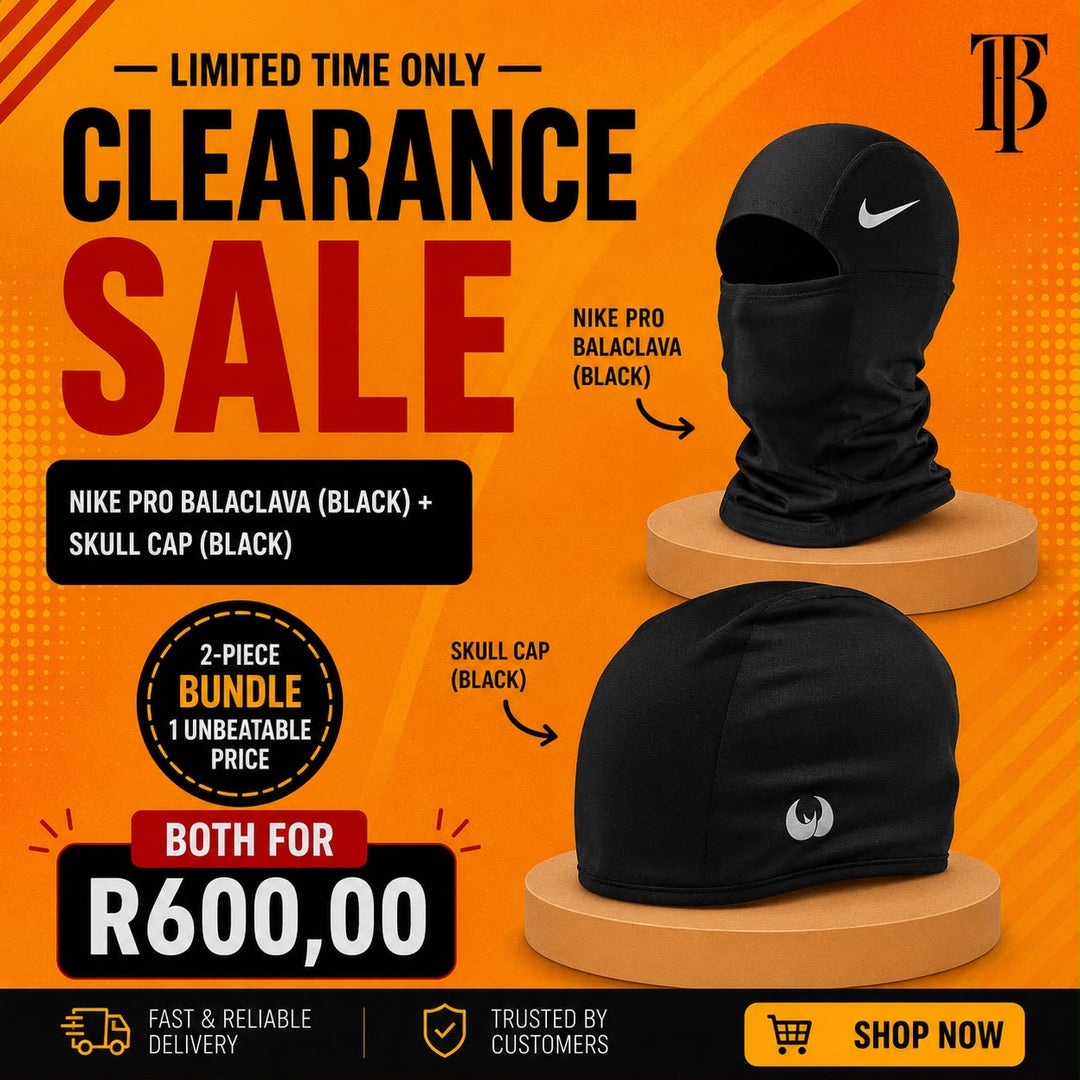 Nike Ski Mask and Coated Skull cap Combo Deal
