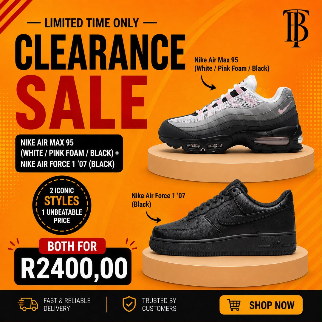Nike Air max 95 and Air force 1s Combo Deal