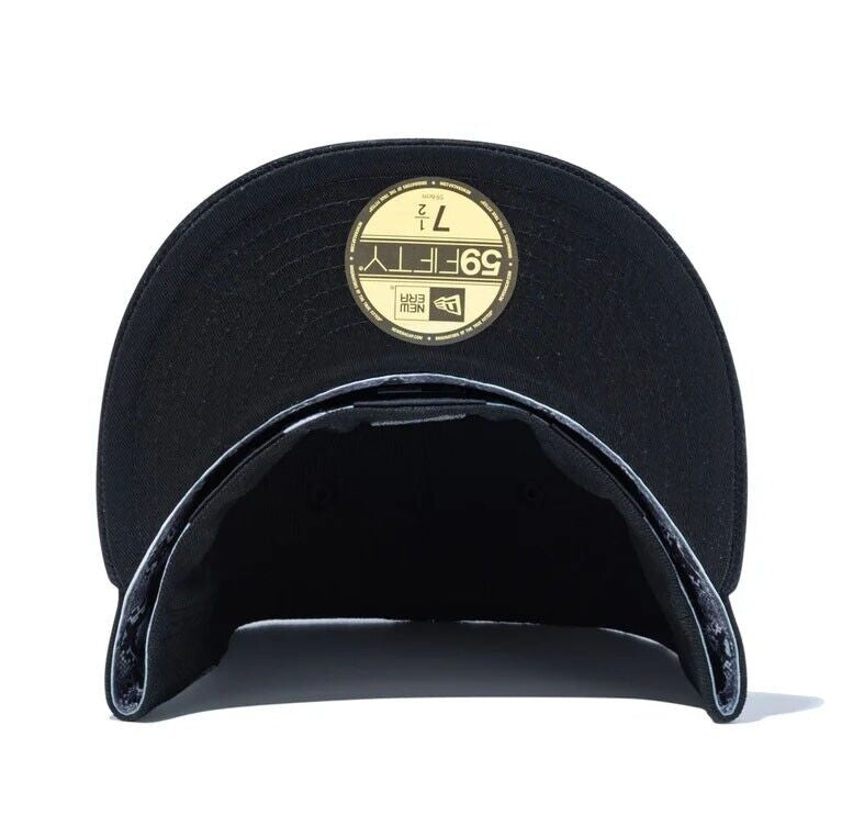 New Era San Diego Padres Black Snake 59FIFTY Fitted Cap