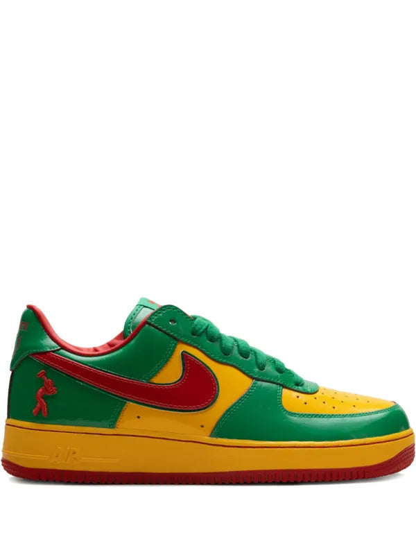 Nike x Lil Yachty Concrete Boys Air Force 1 Low "Lucky Green/Mystic Red" sneakers