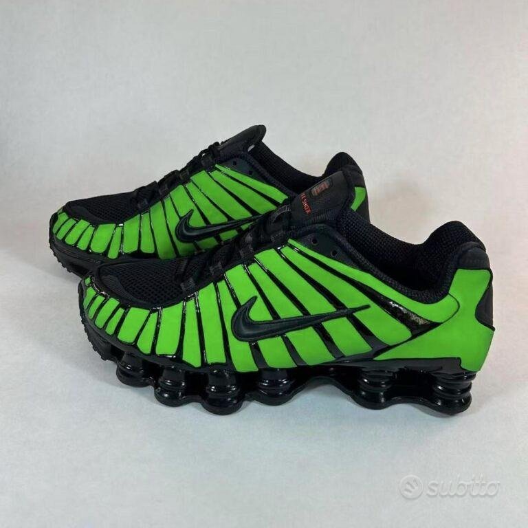 Nike shox Tl thermoreactive green & black colour change