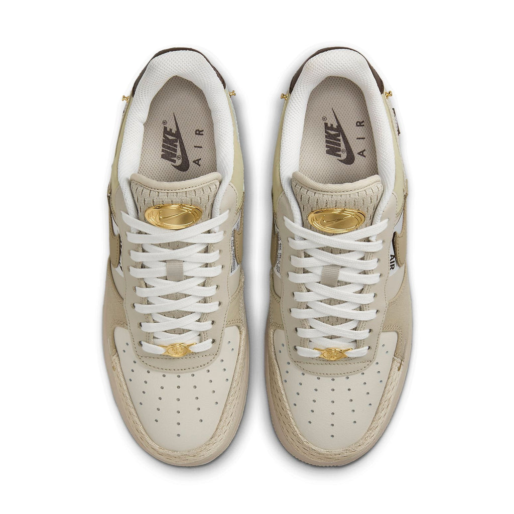 Air force 1 low tan bling