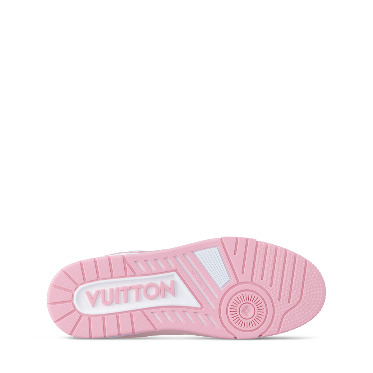 Louis Vuitton LV Trainer Sneakers – White/Pink