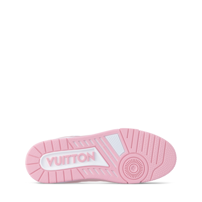 LOUIS VUITTON LV TRAINER WHITE PINK FULLY BOXED