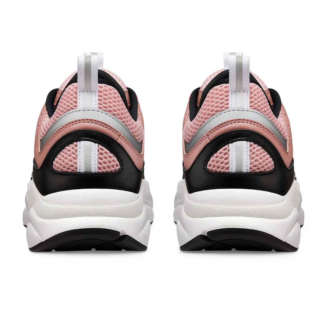 Dior B22 Pink White Black Calfskin Trainer FULLY BOXED