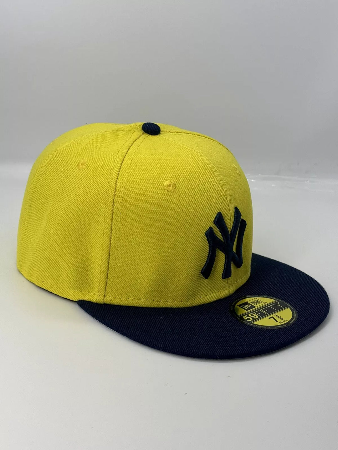 Yankees MLB New Era Fitted 59Fifty Hat -Yellow