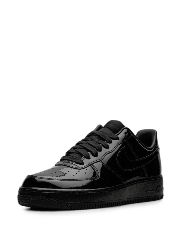 NIKE AIR FORCE 1 LOW '07 BLACK PATENT LEATHER