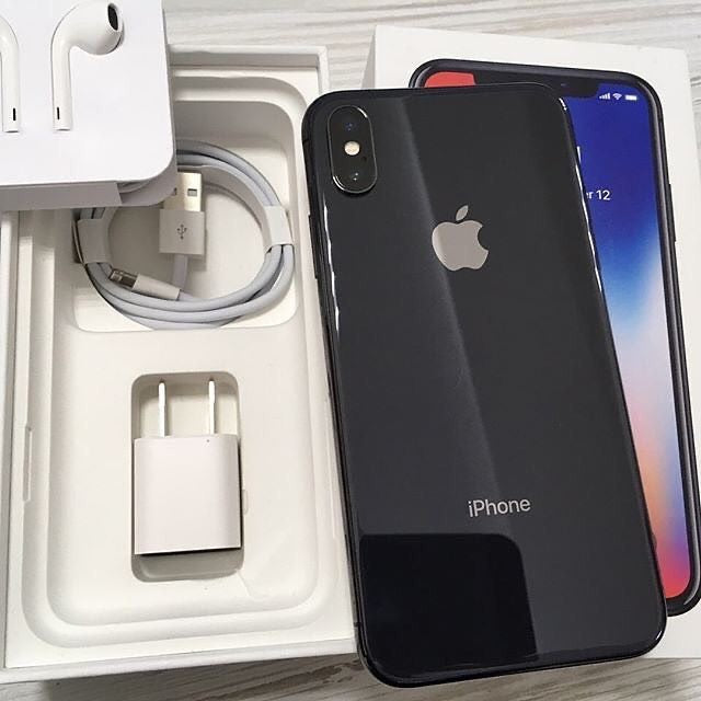 iphone X (64GB/128GB) & 256GB when available